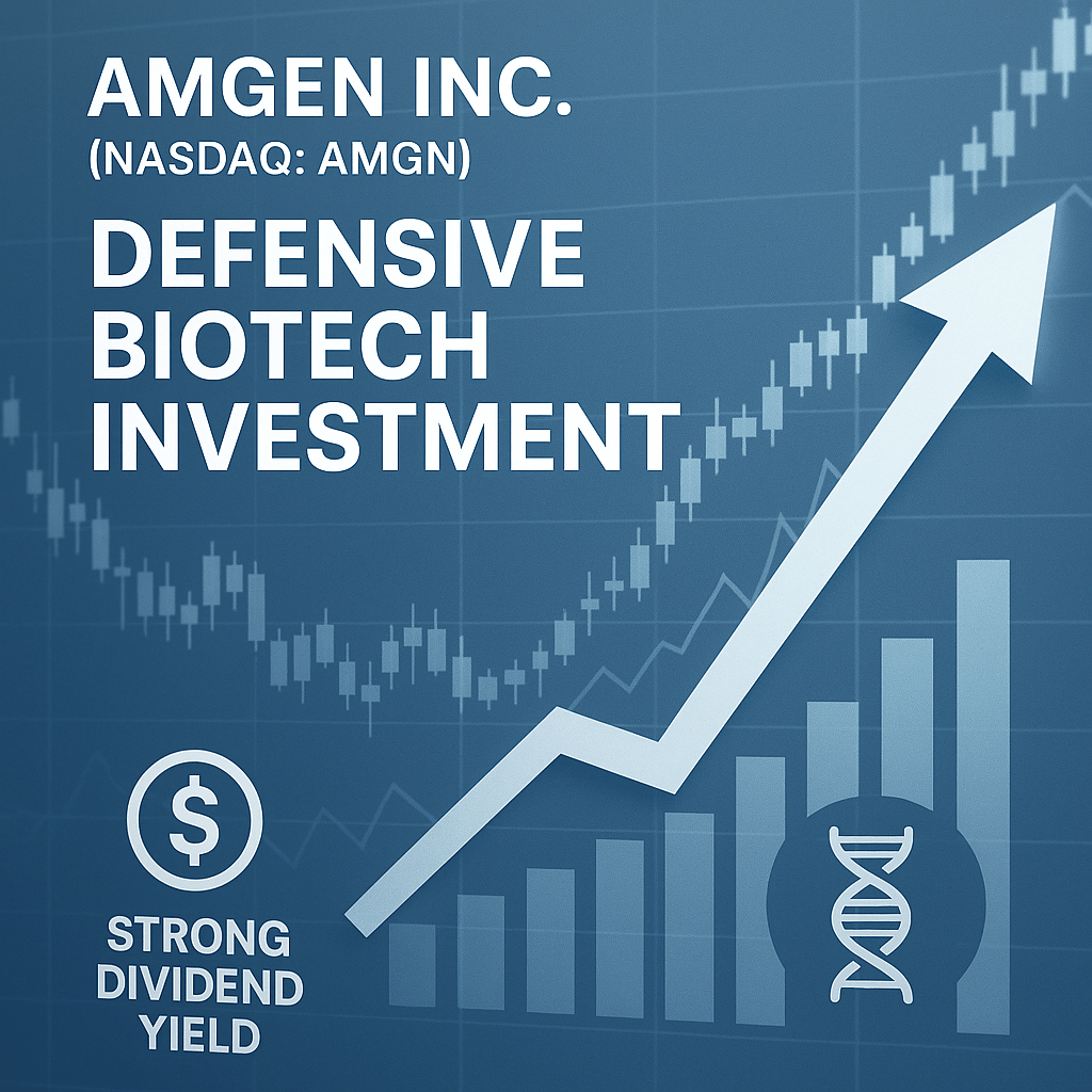 Amgen Stock Analysis: Defensive Biotech with Strong Dividend&nbsp;Yield