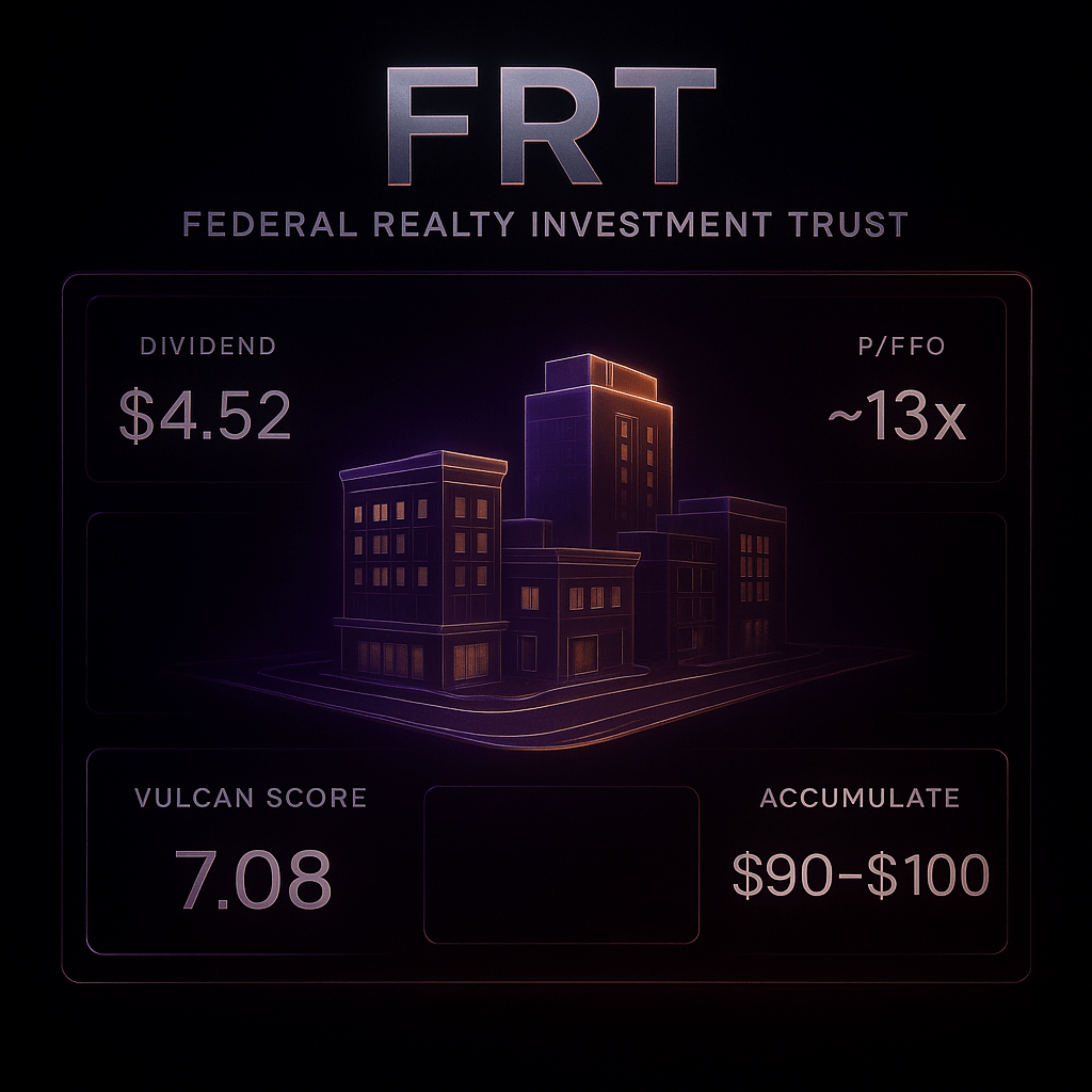 Federal Realty (FRT): The REIT That’s Quietly Building Wealth While Others Chase&nbsp;Trends