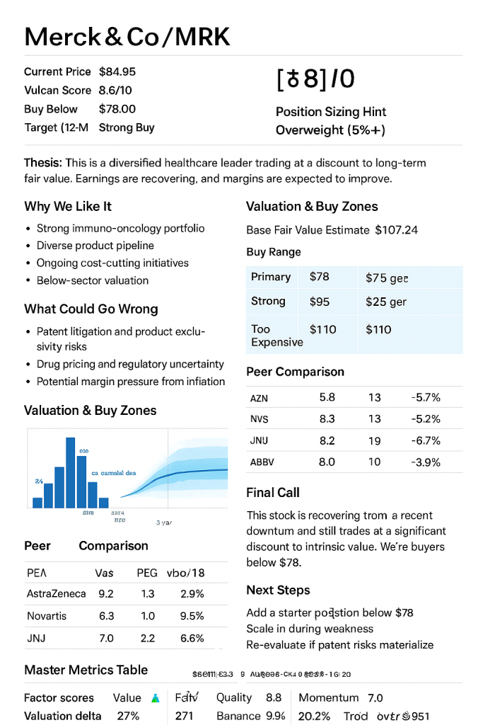  MRK Vulcan Scorecard