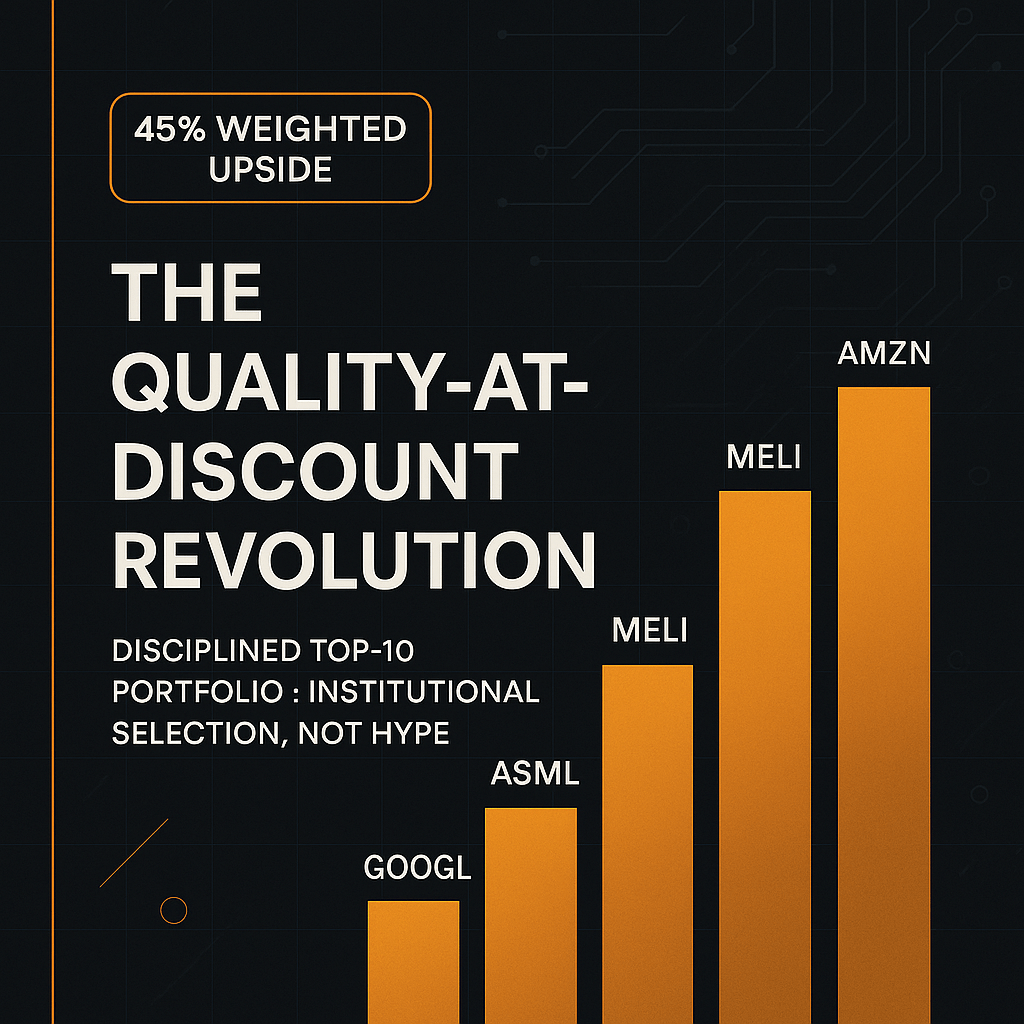 The Quality-at-Discount Revolution: Our Disciplined Top 10 Portfolio Targets 45% Returns in the AI Spending&nbsp;Supercycle
