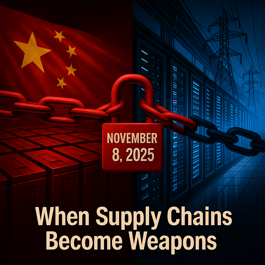 How China’s Battery Export Ban Reshapes AI&nbsp;Infrastructure