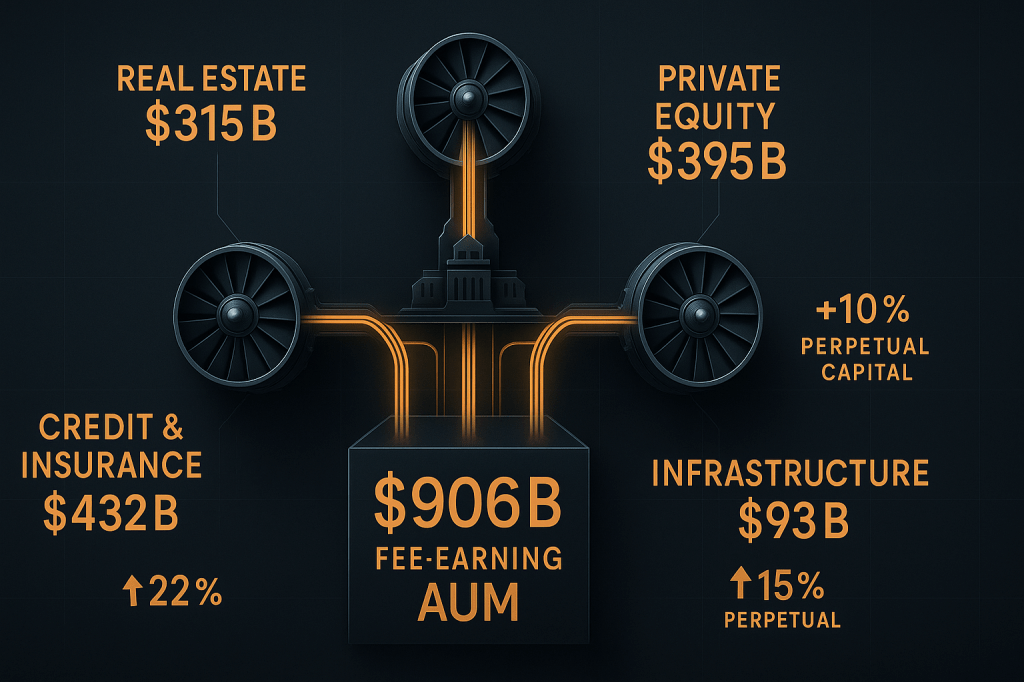 Blackstone cash machine hidden behind the PE ratio image.