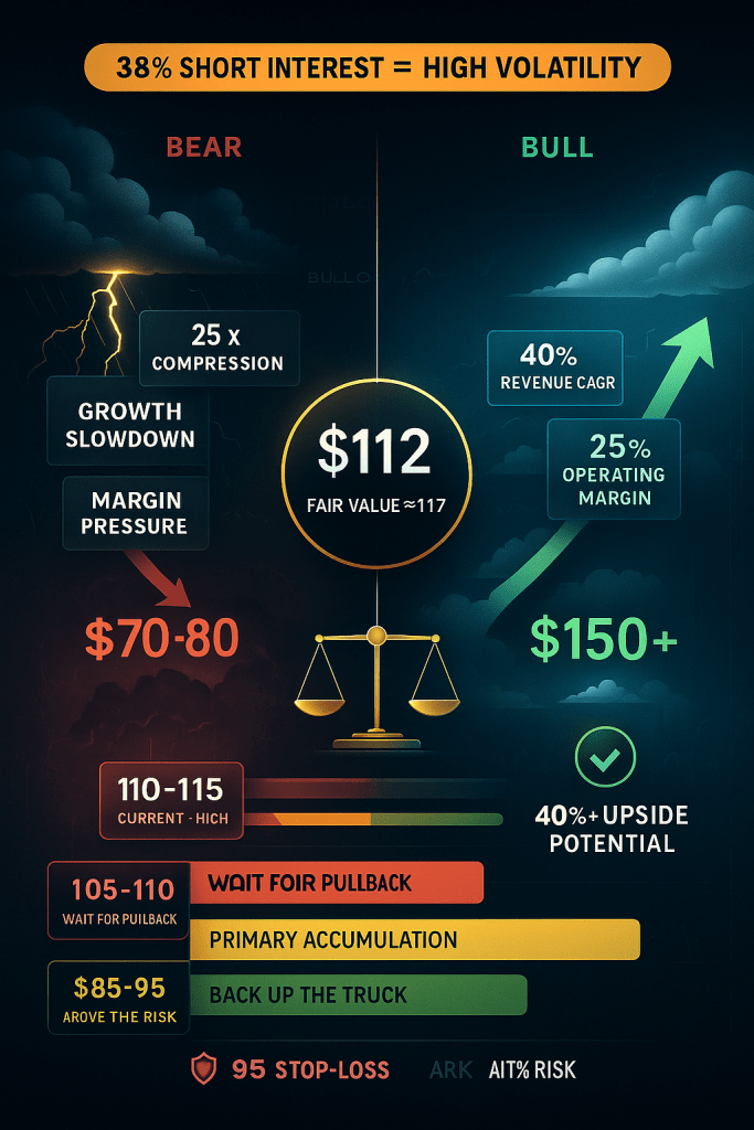 TMDX Bull and Bear Case explained in this image