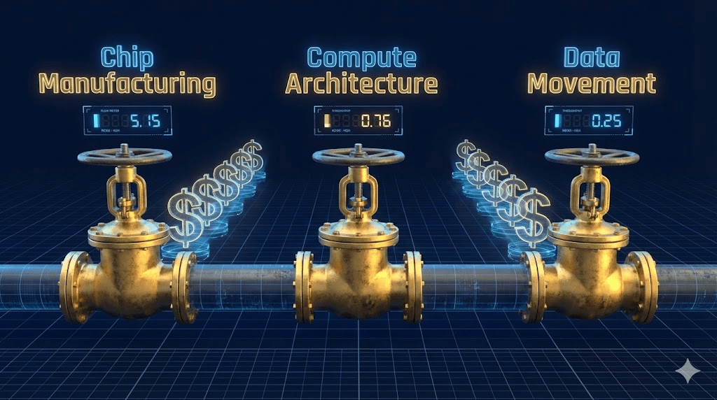 AI Bottleneck Image for 2026 top AI stocks research report