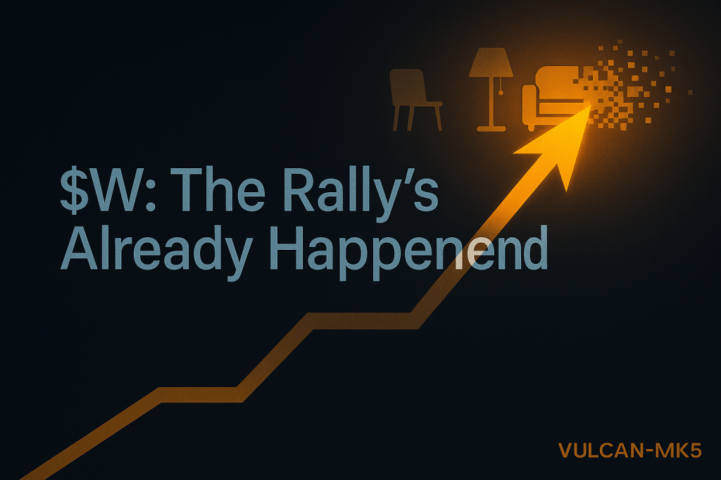 Wayfair: The Rally’s Already&nbsp;Happened