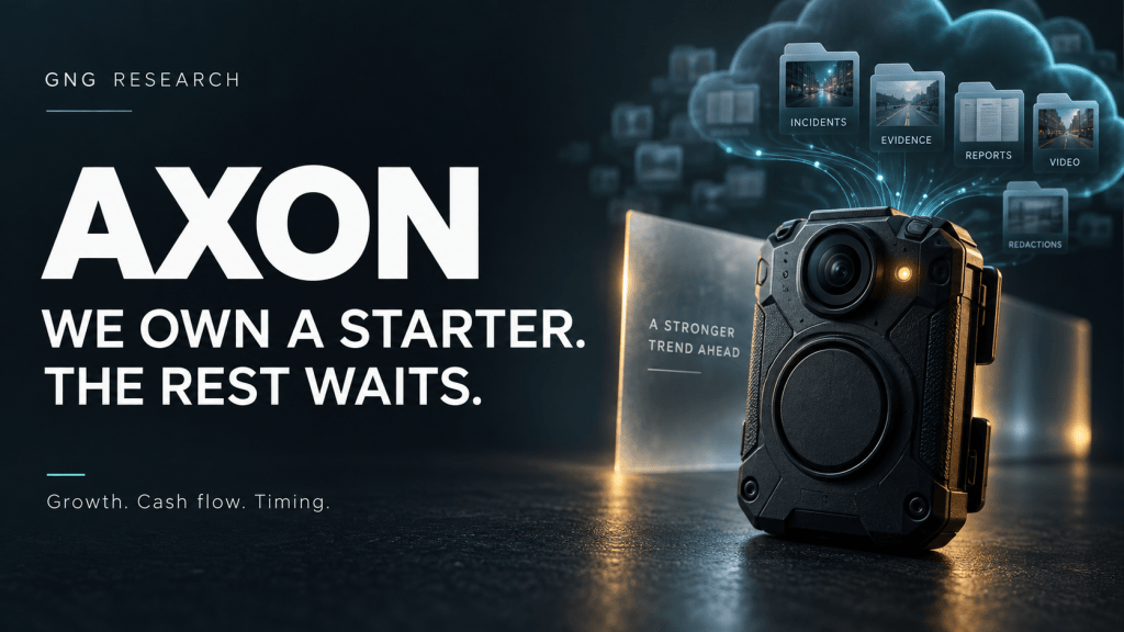 My pick: Axon Is Down 43%. I Own It. Why I am not Buying More,&nbsp;Yet!
